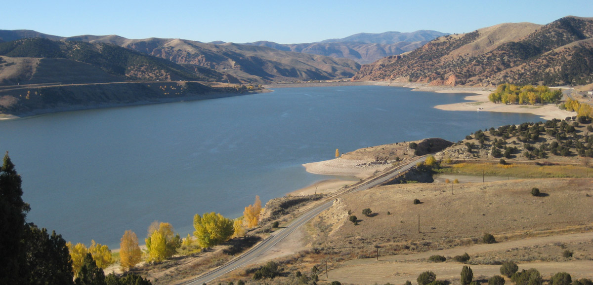 Echo Reservoir near Coalville UT