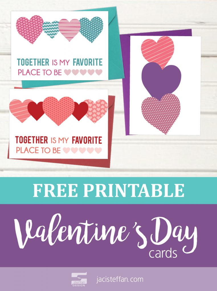 FREE printable Valentine's Day cards