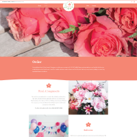 B Floral and Gift Orders Page